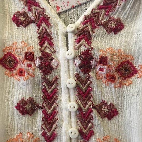 Free People Arianna Embroidered Tunic Mini Dress - Picture 5 of 6